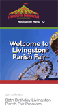 Mobile Screenshot of livingstonparishfair.org